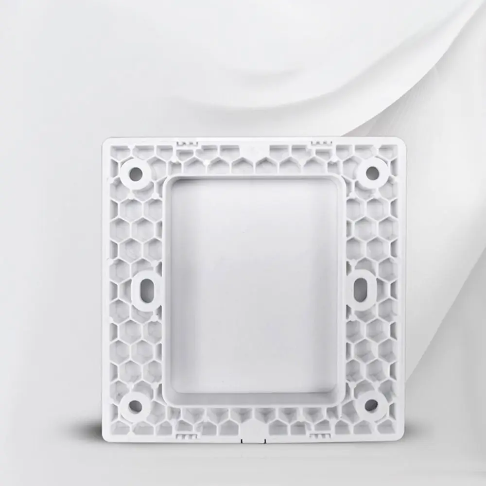 Light Switch Cover 86 Type Blank Panel Decor Cover 9mm Thickened Switch Socket Cover Plate ABS Wall Blank Decorative Panel Plate Accessories