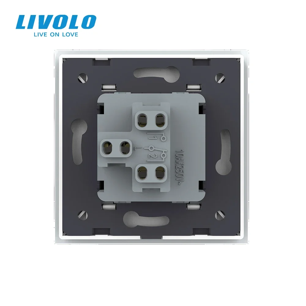 Crystal Glass Panel Push Button Switch