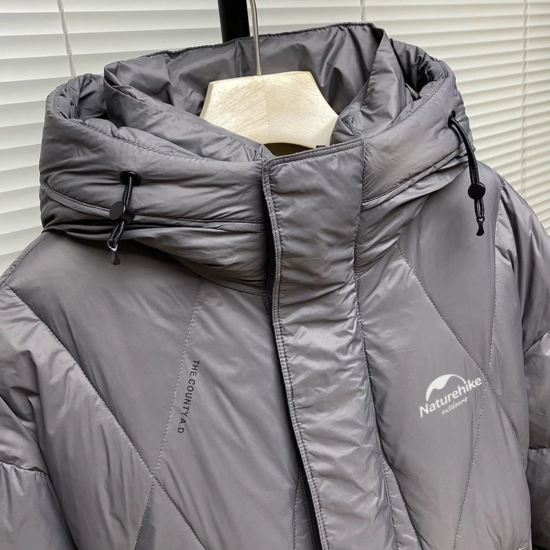 Naturehike Extended Version Jacket 800FP Ultra Dry duck's down Jacket Man Outdoor Camping Coat
