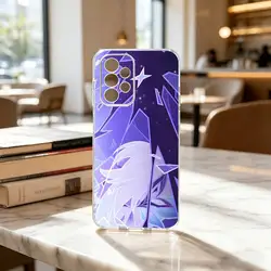 Genshin Impact Skirk Transparent Silicone Soft Phone Case - Samsung S30Ultra5G (Z1)
