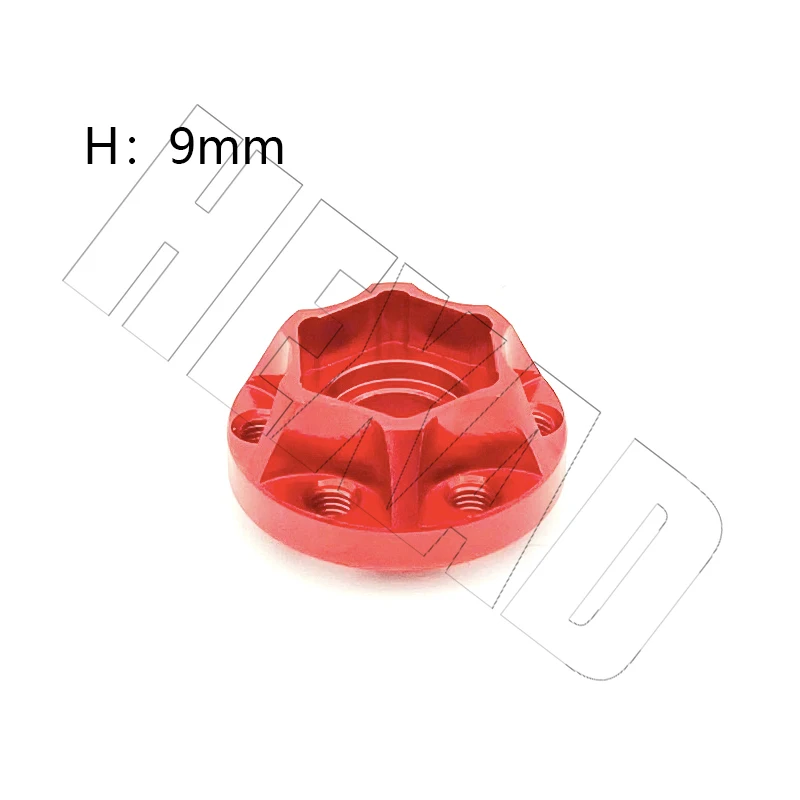 1.3cm Offset Mozzo Ruota Adattatori per FMS Fcx 1/24 Monster Truck (7mm