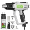 Hot Air Gun with LCD 12 Variable Temperatures Adjustable 120℉- 1110℉ Heat Gun 1500W/2000W High Power with 5 Accessories 1