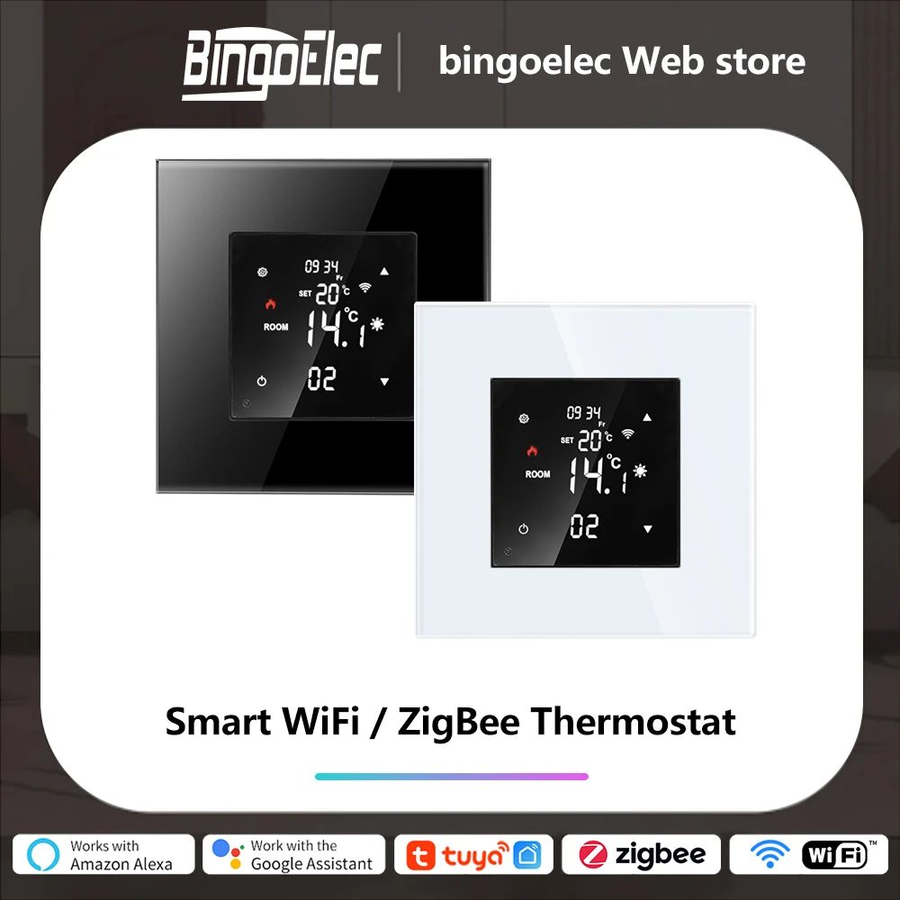 Tuya Wifi/ZigBee Thermostat for Smart Home Heating Temperature