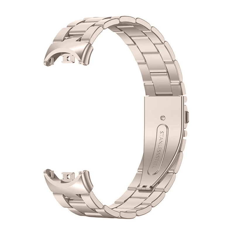 Premium Stainless Steel Watch Strap for Smart Bands - Sleek Metal Bracelet Accessory