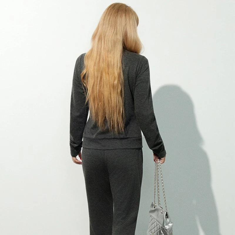 Fashion Plus Size Women's Jacket Premium Cinched Waist Design Slim Stand Collar Hot Girl Imitation Cashmere Zipper Coat Autumn