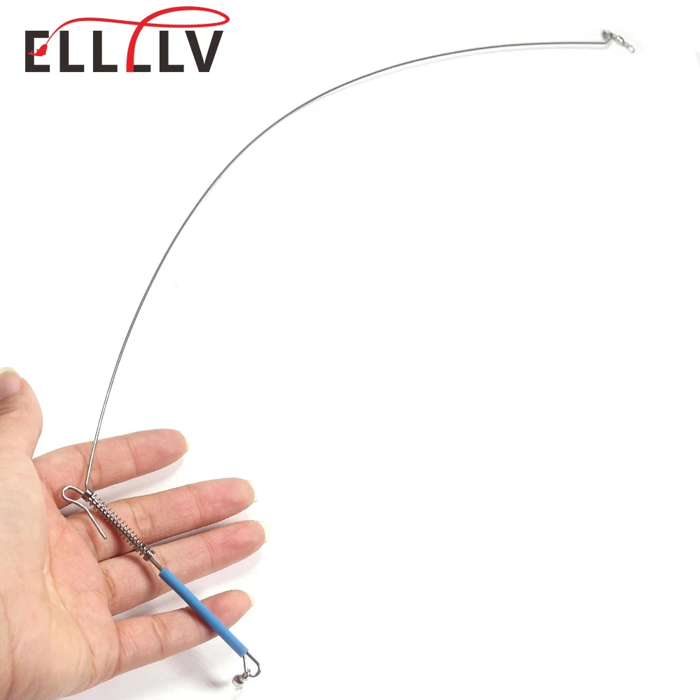 

Elllv 20pcs Saltwater Fishing Rig Arms Branches with Swivels Stainless Wire Arms Balance 20cm 30cm 40cm