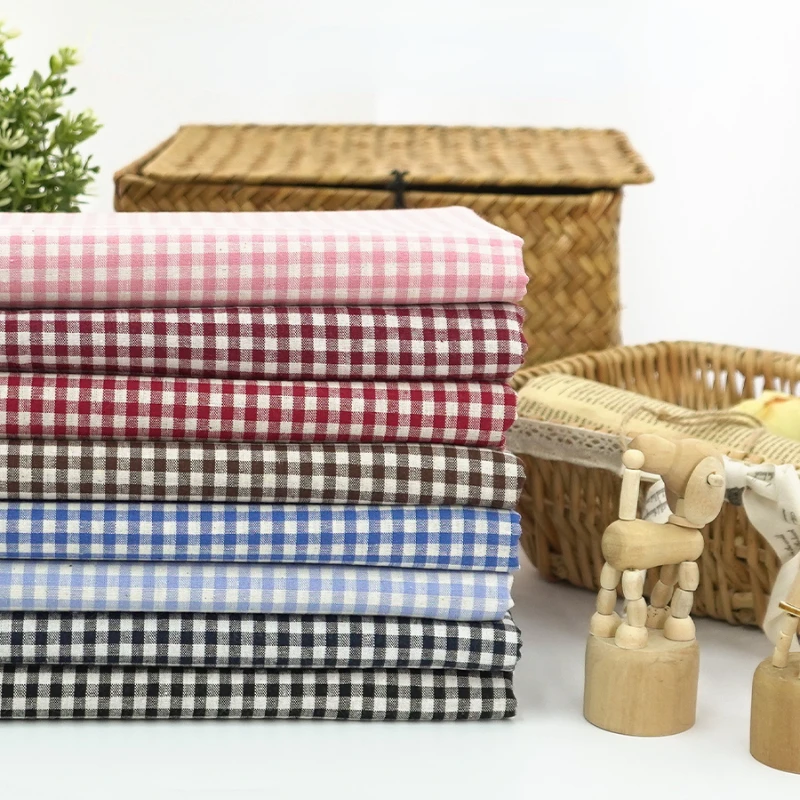 CD 25 Plaid Quilted Clothing Set White Polyester