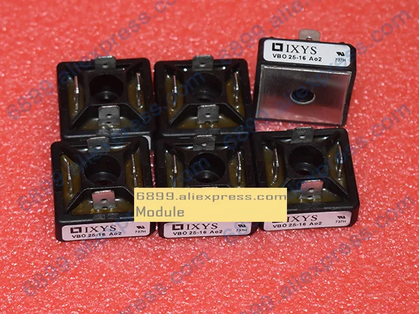 VBO25-16AO2 Single Phase Rectifier Bridge Module 1600V 38A 4-Square,FO-A Weight:typ.15g