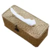 New Rattan Tissue Box Home Decoration Handmade Desktop Tissue Rattan Tissue Box For Barthroom,home,hotel And Office 2