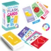 Children's Early Education Flash Card Learning Word Shapes, Colors, Numbers, English Letters Card 1