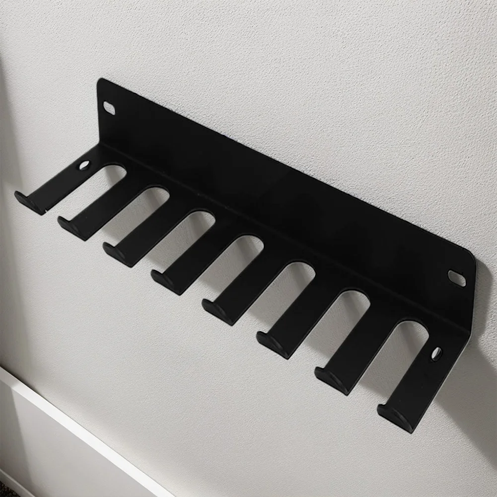 Multi-Purpose Gym Storage Rack Wall Mount Resistance Bands Storage Hanger Barbell Rack for Resistance Bands Jump Ropes Barbells 3