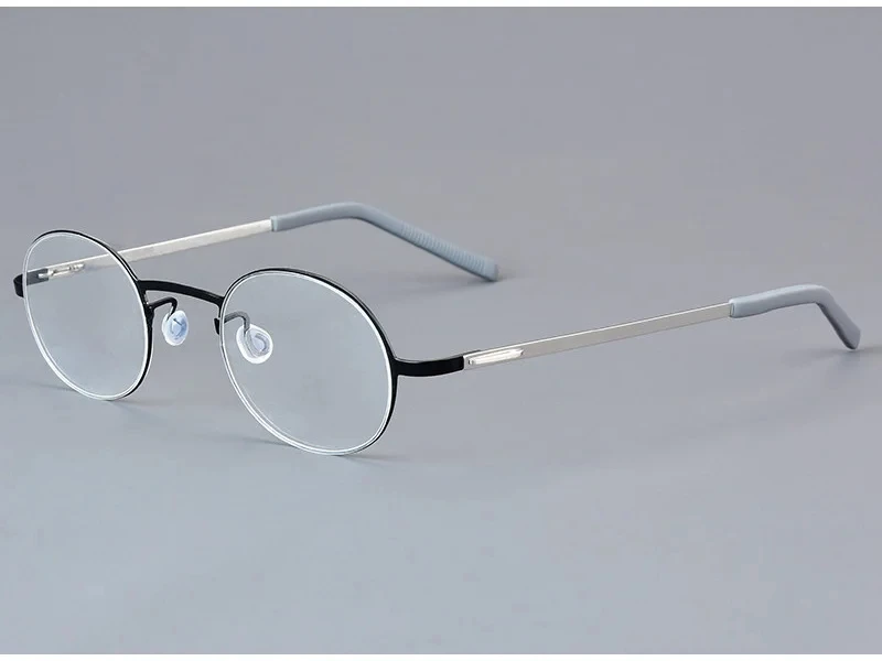 Dänemark Männer Kleine Runde Brillen Ultraleicht Kleine Gesicht 130mm Brille Rahmen Frauen Titan Leichte Brille Gafas Neue – Detail 22