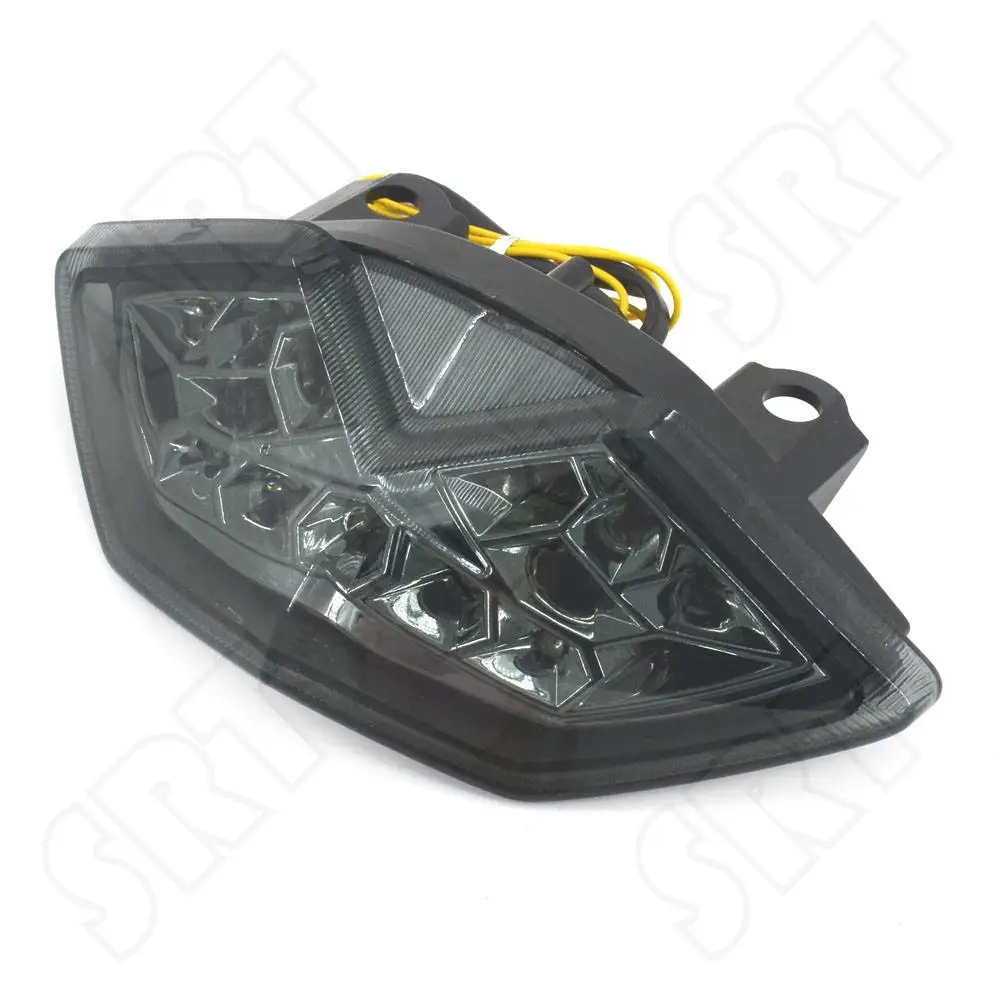 USテールライト カワサキZ750 Z1000 07-2013用LEDスモークテールライトブレーキターンシグナルライトフィット LED somke z1000 テールランプの通販