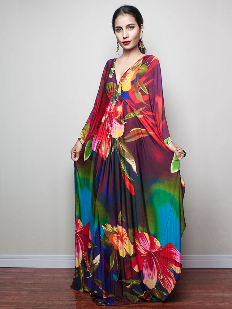 Plus Size Casual Tunic Kaftan