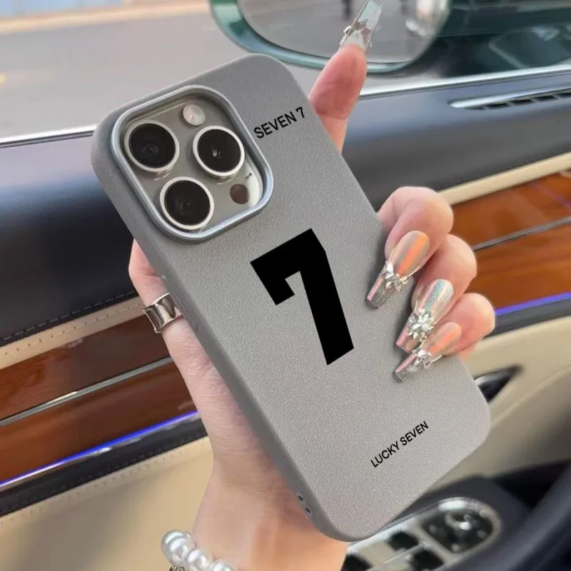 Lucky Number 7 Shockproof Soft TPU Phone Case