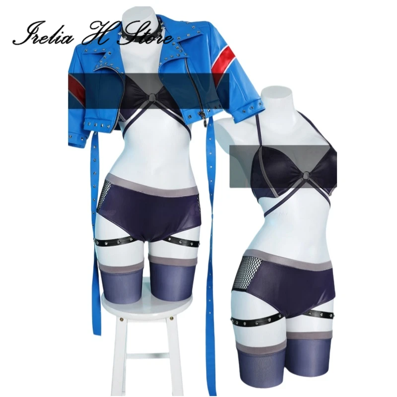 Irelia H Store Game Street Fighter 6 Cammy White Cosplay Costume Game Cammy White Sexy Lingeries Costumi Di Halloween