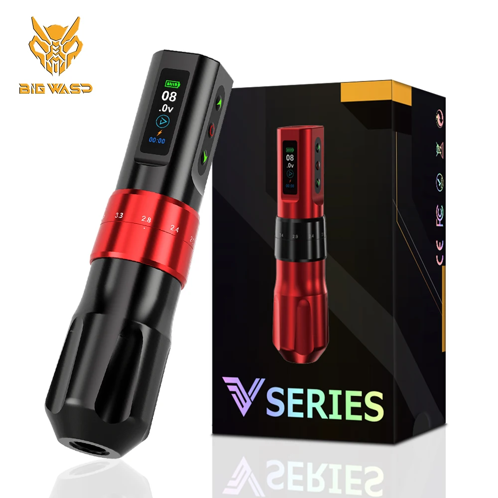Bigwasp ワイヤレスプロフェッショナルタトゥーマシン 【公式通販】