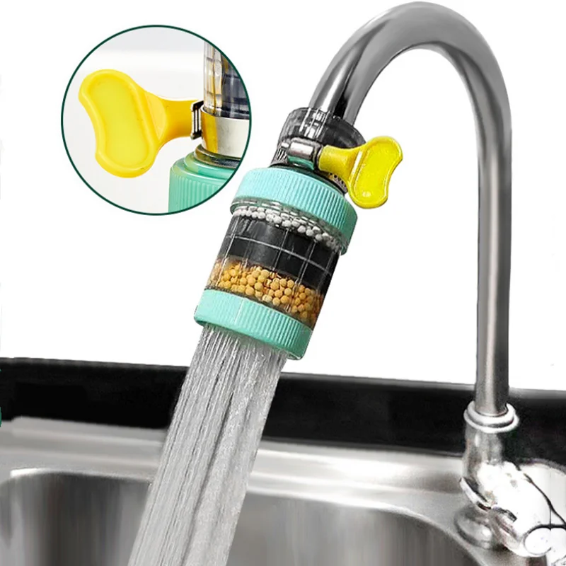

Kitchen Faucet filter Splash-Proof Universal Bubbler Outlet Head Water purifier Filter home Basin Faucets Bathroom Accessories