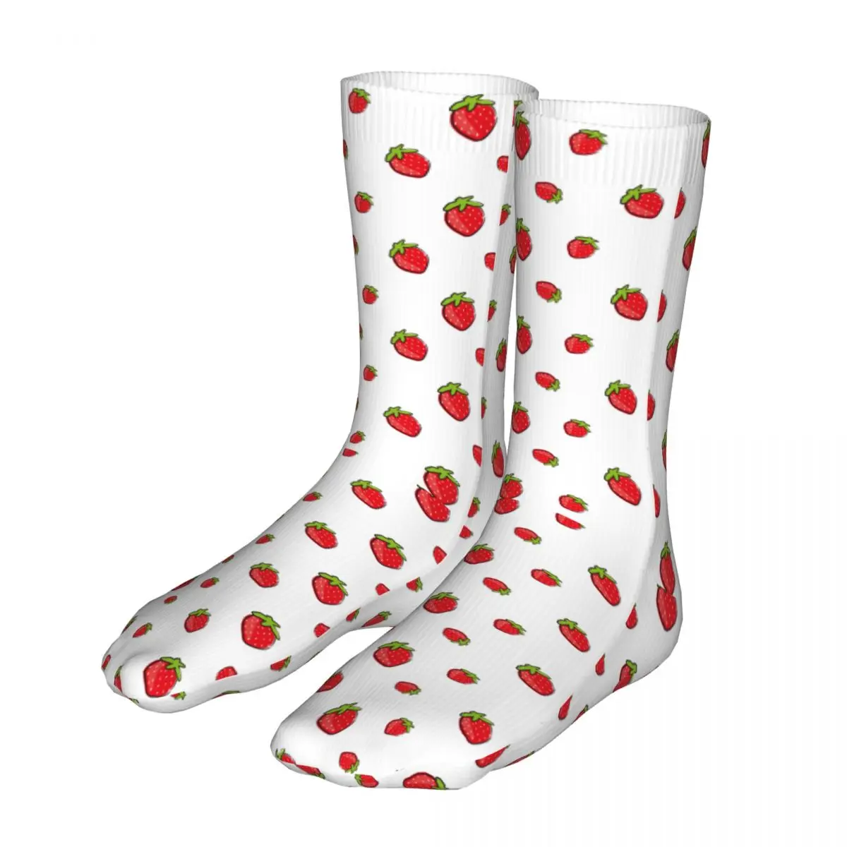 

Funny Strawberry Women Socks 2022 Men Cute Fruit Sport Sock