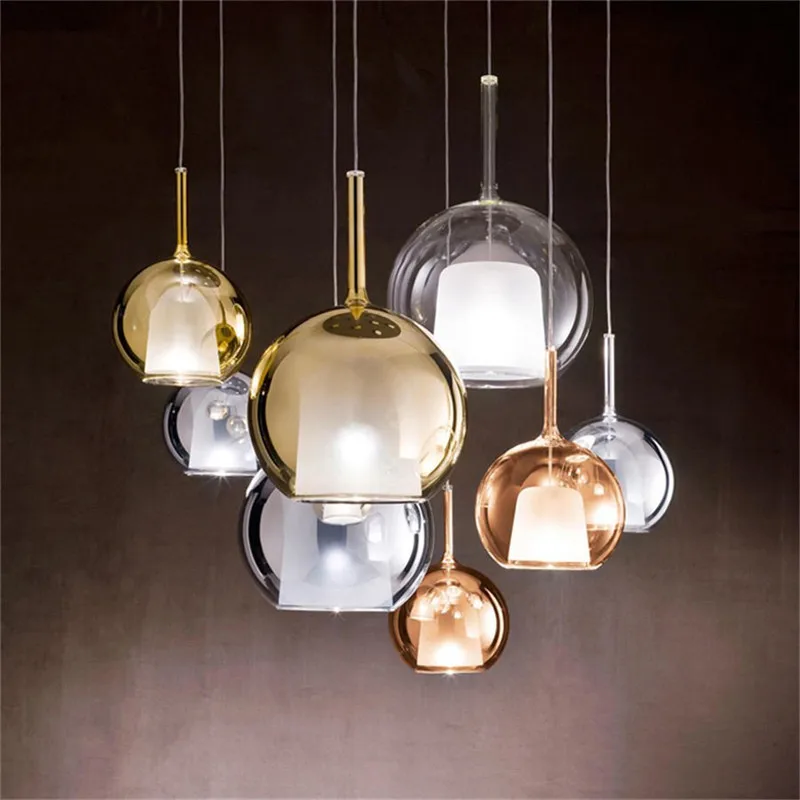 Lampade A Sospensione A Bolle Di Vetro Sala Da Pranzo Bar Ristorante Cucina Lampadari Designer Penta Glo Lampada Home Deco Apparecchio Di Illuminazion