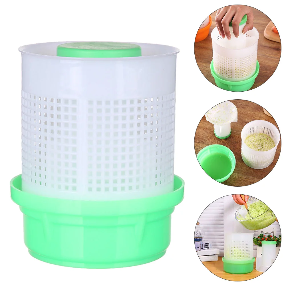 

Vegetable Stuffing Dehydrator Salad Food Dryer Fruit Water Remover Manual Pp Filling Squeezing Tool