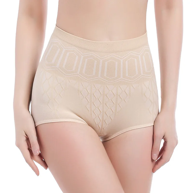 High Quality Women Seamless Wholesale Push Up Sexy Underwear High Waist Slimming Body Shaper Panties Breathable Cotton Material