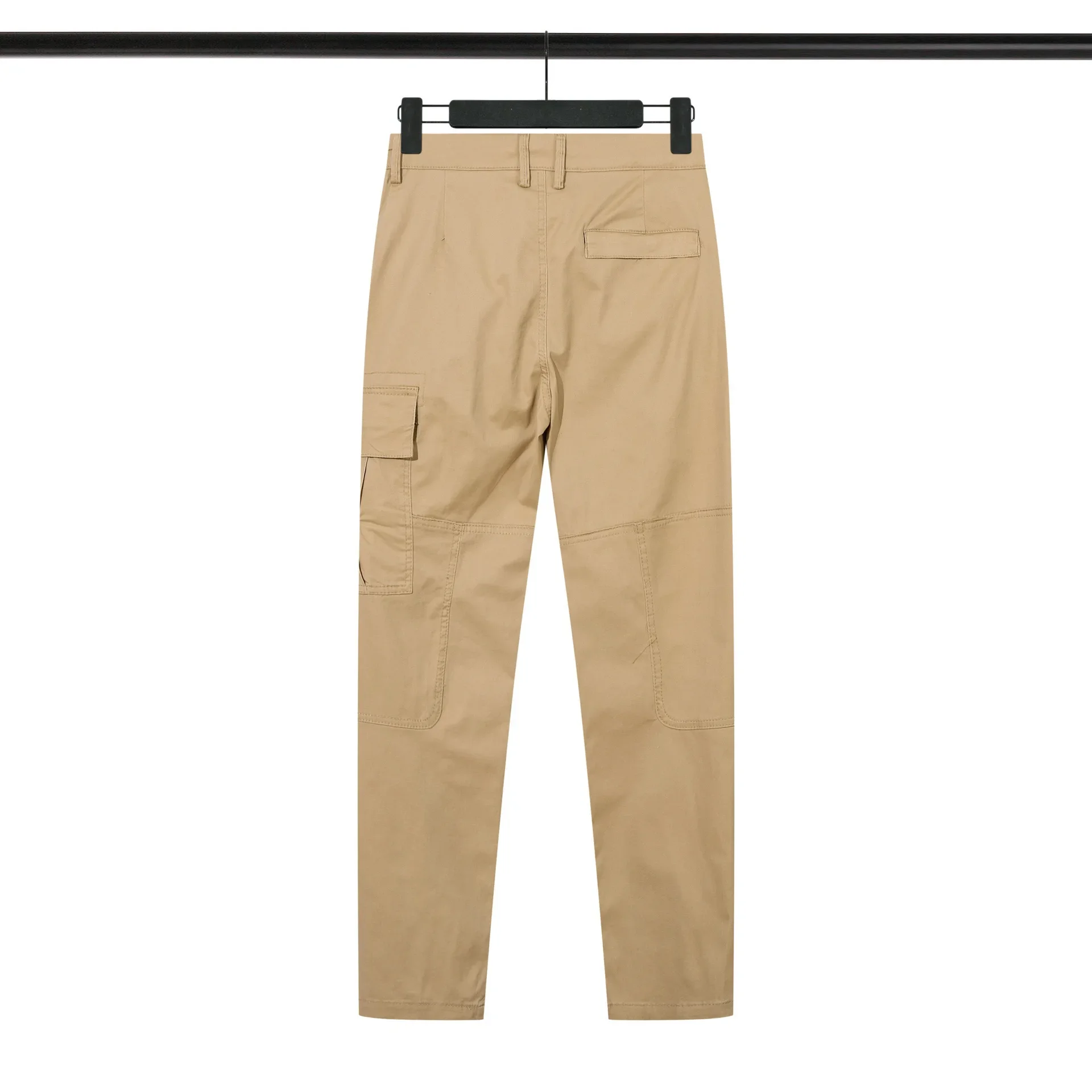 Casual Pants Stone Compass Embroidered Military Workwear Casual Loose Pants Multiple Pockets Long Trousers For Men Cross-Border
