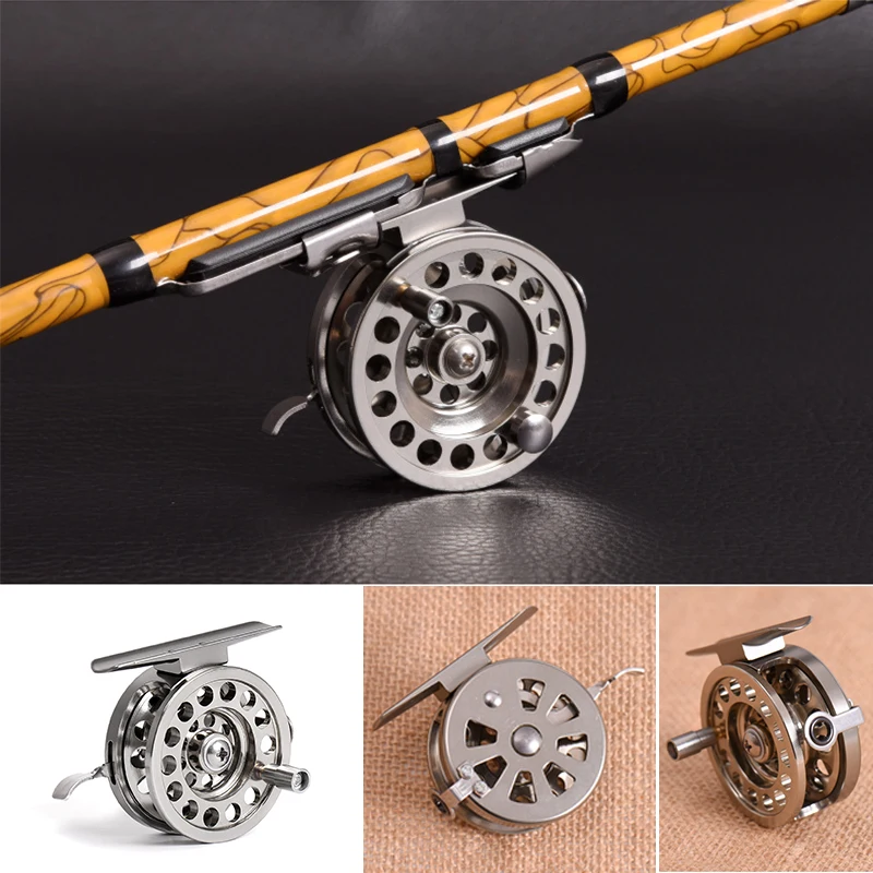 Full Aluminum Fishing Reel 27757 BLD50R/60R Right Hand Fishing Reels Gear  Ratio 1:1 Carp Fishing Accessorie 50mm 60mm Freshwater