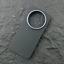 Premium Kevlar Aramid Carbon Fiber Ultra - Thin Anti - Drop Case with MagSafe Compatibility for Xiaomi 15 ultra (600D Black)
