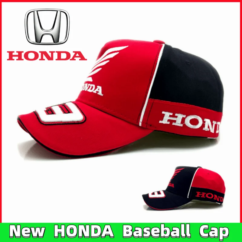Baseball Cap sun hat Outdoor Summer Sports Hat Embroidered Men Women Honda Civic Accord CRV Hrv Jaz HONDA 93 sports headwear cycling caps smart hat