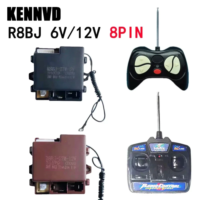 Children's 27MHz Electric Car Remote Control Receiver and Transmitter