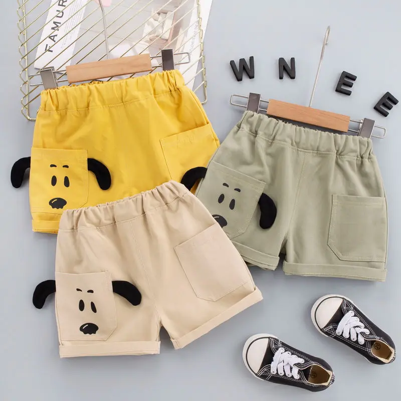 Kids shorts Kids Boy Cotton Shorts Summer Boy Clothing Cartoon Shorts Surf Beach Soft Casual Promotion