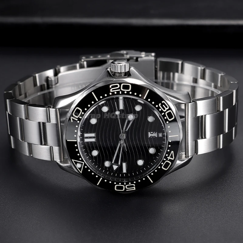Premium Solid Stainless Steel Watch Strap with Double Safety Fold Buckle