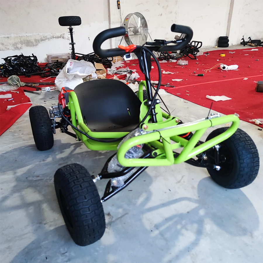 Direct Selling High Performance Outdoor Drift Gasoline Go Kart Heavy Duty Adult Beach Pedal Go-Kart Beach Buggy
