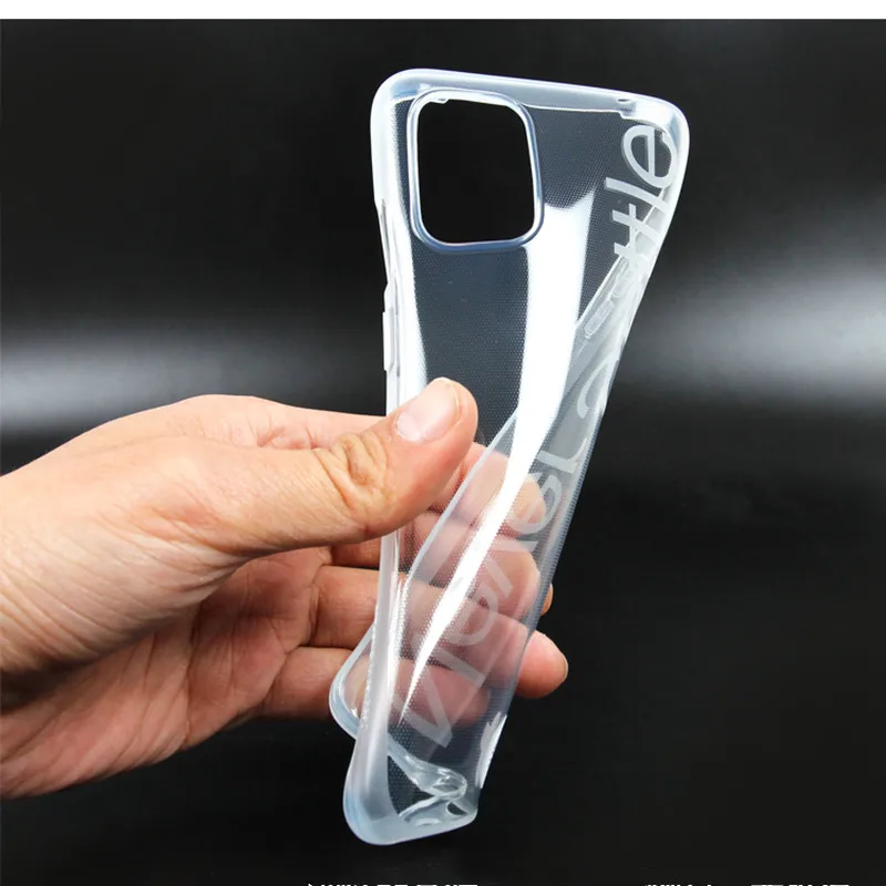Custodia MaiJin Morbida TPU Trasparente Per OnePlus 8 Con Effetto Cristallo Di Rocca - 3