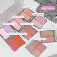 SWEETMINT Two-color Blush Matte Brightening Low Saturation Shrinking And Expanding Natural Two-in-one Blush 2
