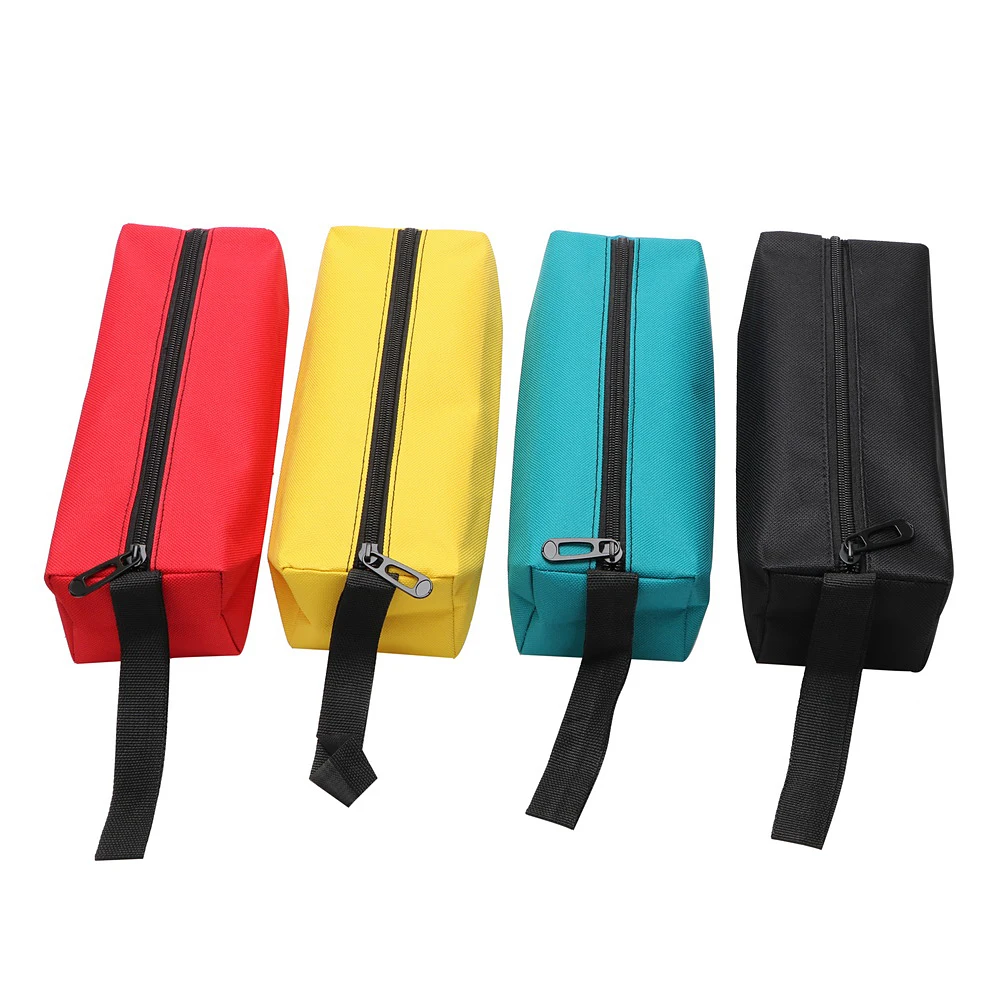 DIYWORK Tool Bag Portable Oxford for Screws Nails Drill Bit Metal Parts Waterproof Organizer Tools Packaging Hand Storage Bag 5