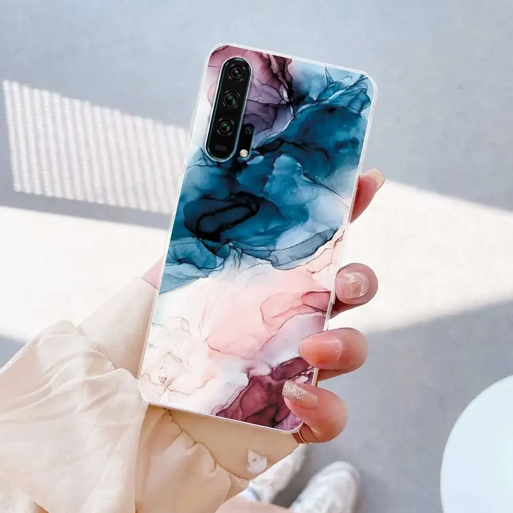 Premium Clear Soft Silicone Phone Case – Elegant Protection for Huawei Honor 20 Series