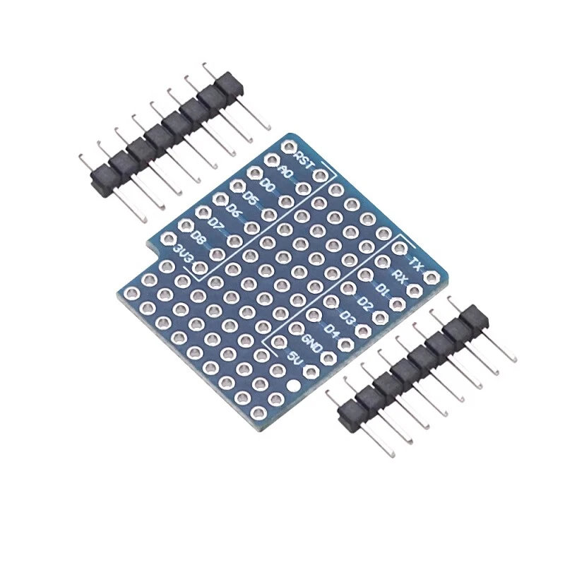 5 Stück Breadboard Expansion Shield Pin Lithium-Batterie für WeMos D1 Mini Modul Sensor – Detail 4