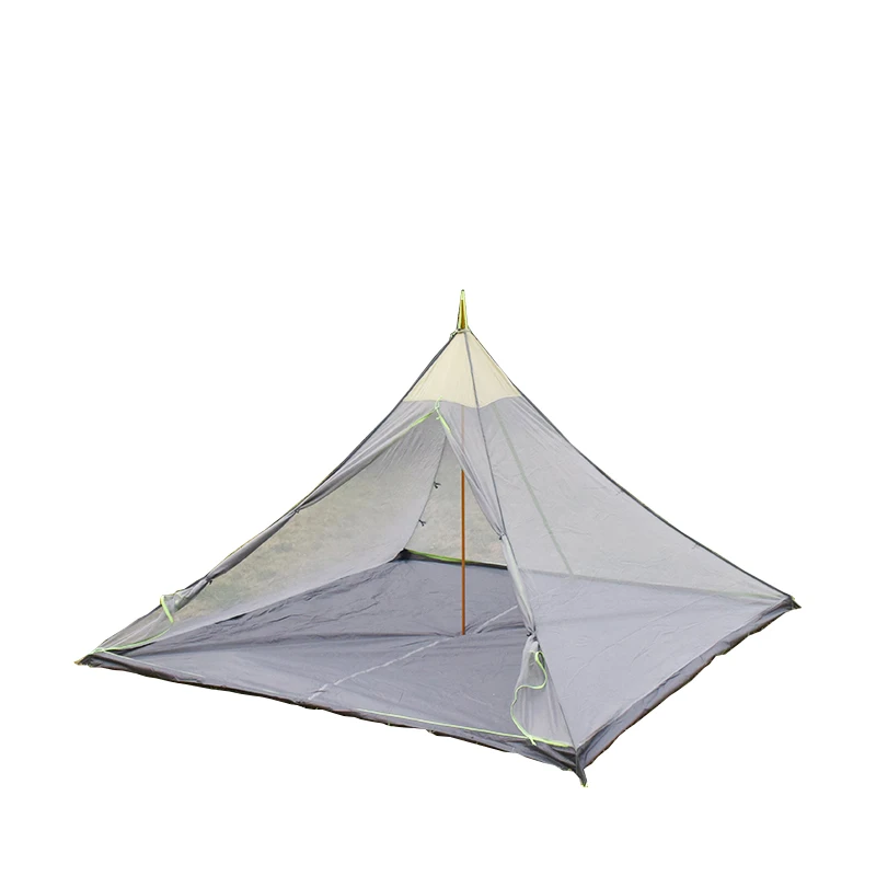 ASTA No-See-Um Net 2 Person/ 4 Person 240*128*145cm / 240*240*145cm Big Pyramid Mesh Inner TIPI Tent