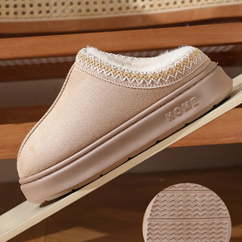 Cozy Women's Winter Fluffy Slippers - Plush, Warm, and Non-Slip