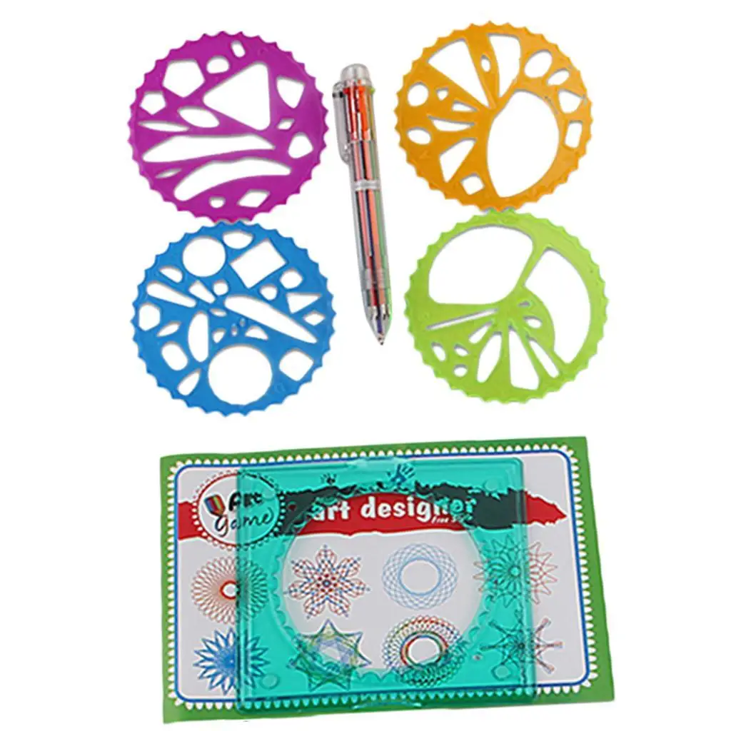 Multifunctional Geometric Ruler Drafting Drawing Supplies