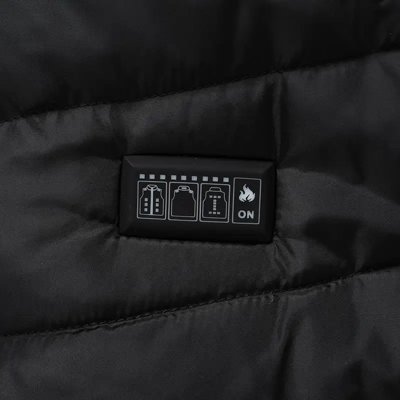 13 Areas Heated Vest Oversized Women Men Winter Snowboarding Coat Self Heating Vest USB Electric Thermal Jacket Outdoor