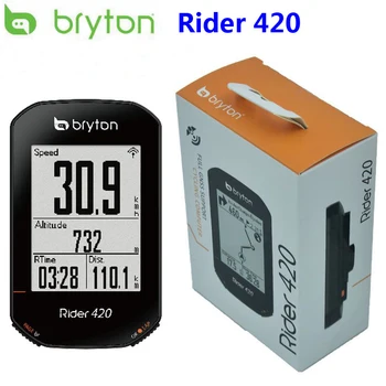 Bryton Rider 420 GPS licznik rowerowy włączony rower komputer rowerowy i Bryton mount wodoodporny bezprzewodowy prędkościomierz nowy 2020 tanie i dobre opinie NONE CN (pochodzenie) Bezprzewodowy stoper