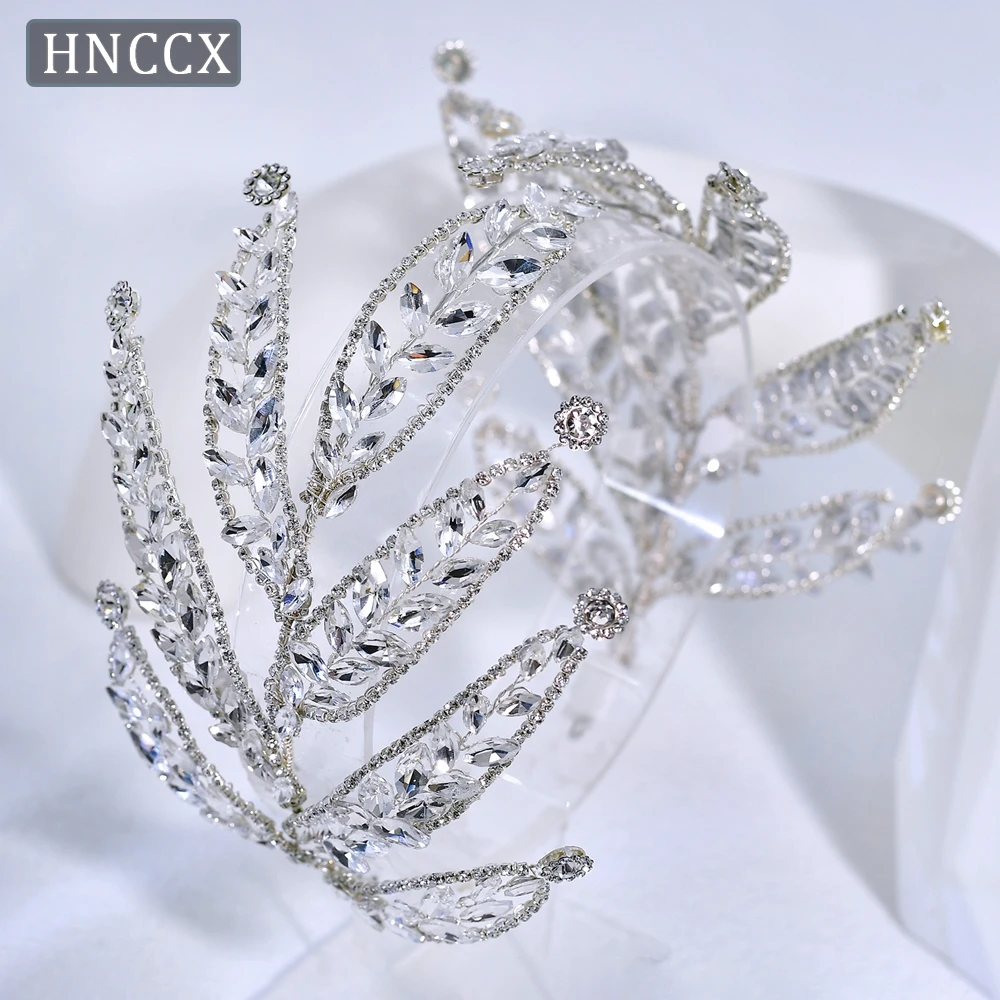 YouLaPan HP501 Braut Haar Zubehör Strass Stirnband für Hochzeit Kopf Schmuck Braut Headwear Pageant Diadem Kopfstück – Detail 4