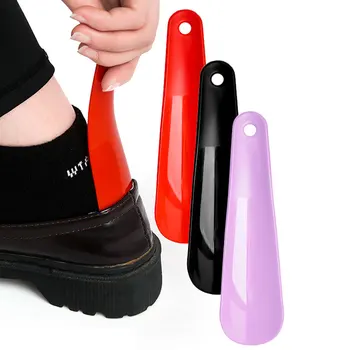 2Pcs Travel Shoe Horn for Men and Women Travel Use Plastic Shoe Helper Stick Boots Shoes Helper Shoe Horn Shoehorn