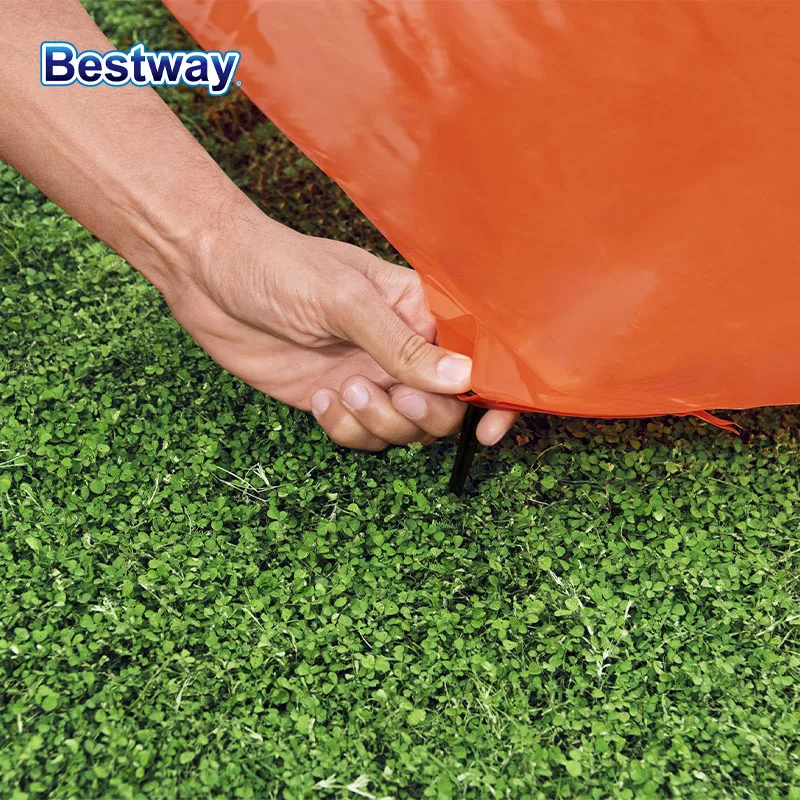 Bestway 52328 Dual Slide Lawn Water Slide with Sprinklers Outdoor Lawn Slide for Family Fun in the Backyard 3