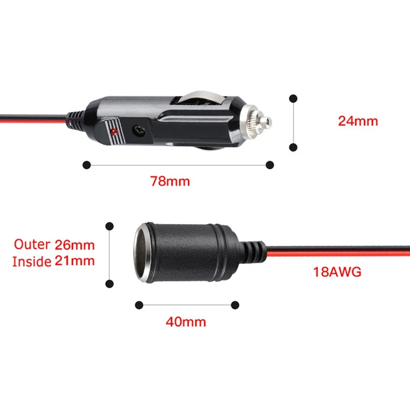  Ƽ ڵ  ,   ͽټ ڵ,   ̺, ǻ , 3.7m, 2X, 12V, 24V, 15A
