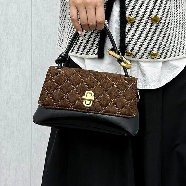 High-End Luxury Brand Ladies Shoulder Bag Leather Elegant Crossbody Famous Designer Vintage Daily Trendy Bag​