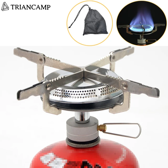 Camping Gasherd tragbarer Herd im Freien Wandern Grill Reise Kochen  Gasbrenner 3000w Heizsystem ̈r - AliExpress